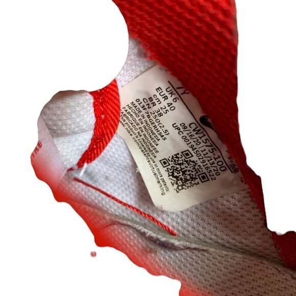 Rare Nike Air Force 1 Low University Red Size 7 - Picture 2 of 8